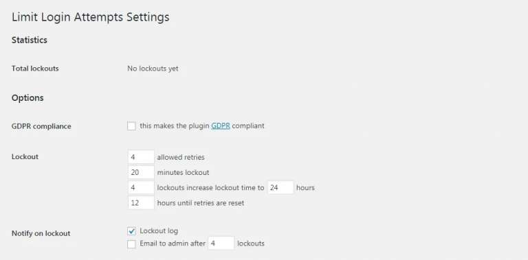 Hướng da· giới hạn số lần đăng nhập WordPress