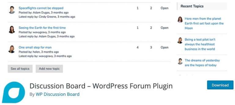 Tổng hợp một số Plugin diễn đàn cho WordPress