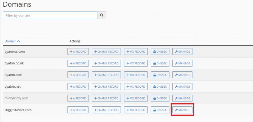 Thiết lập bản ghi MX của tên miền khi sử dụng Email (trỏ bản ghi MX Email)