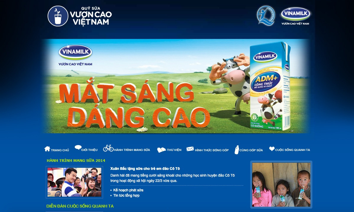 Quảng cáo Vinamilk – Bí quyết chiếm lòng người Việt